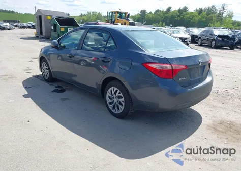 2017 Toyota Corolla Le из США, поврежденный, VIN 2T1BURHE5HC776126